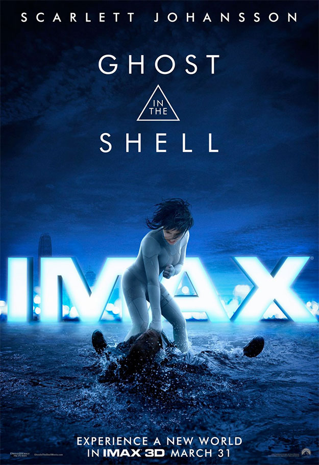 Otro cartel de Ghost in the Shell para el mercado IMAX