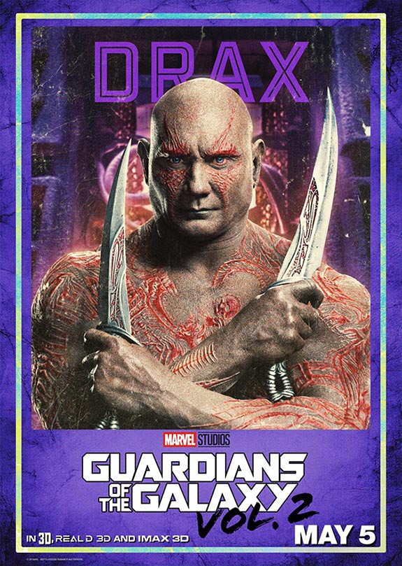 Nuevo cartel de Guardianes de la Galaxia Vol. 2