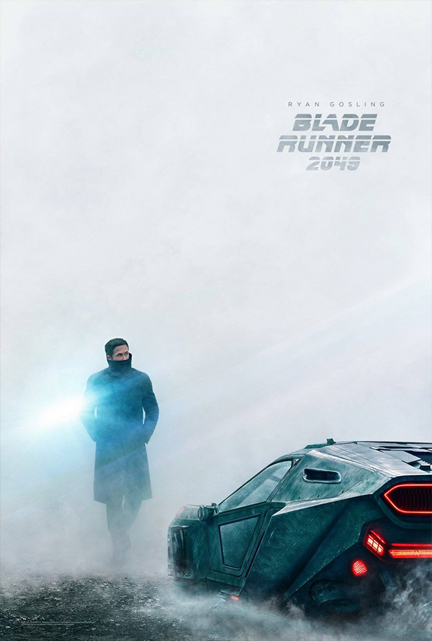 Cartel de Blade Runner 2049... Ryan Gosling