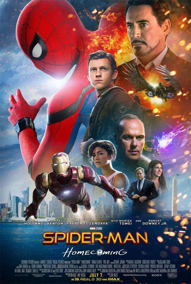 El nuevo cartel de Spider-Man: Homecoming