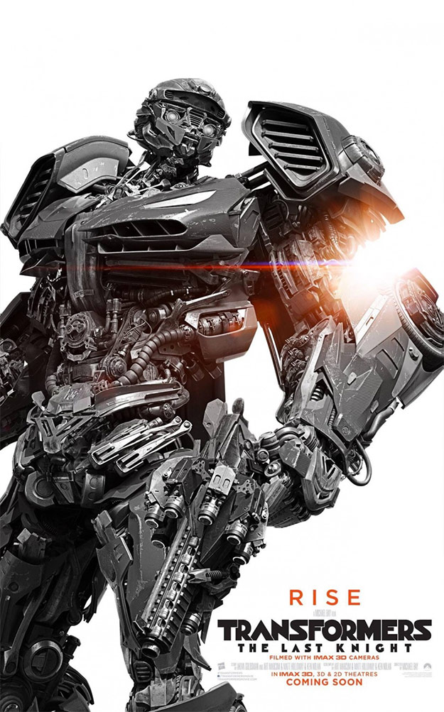 Otro póster más de Transformers: el último caballero