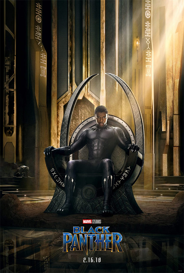 El primer cartel de Black Panther ve la luz y no es para echarle demasiados piropos