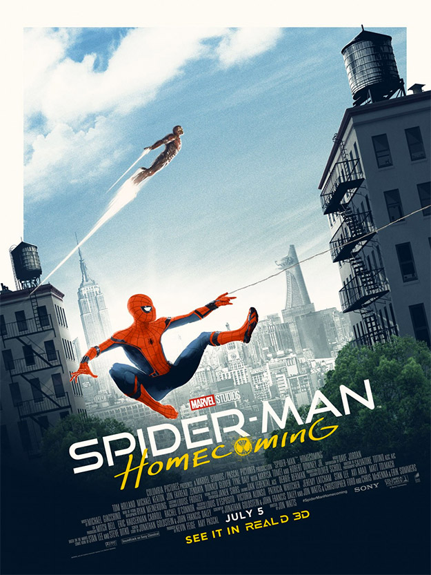Interesante nuevo cartel de Spider-Man: Homecoming