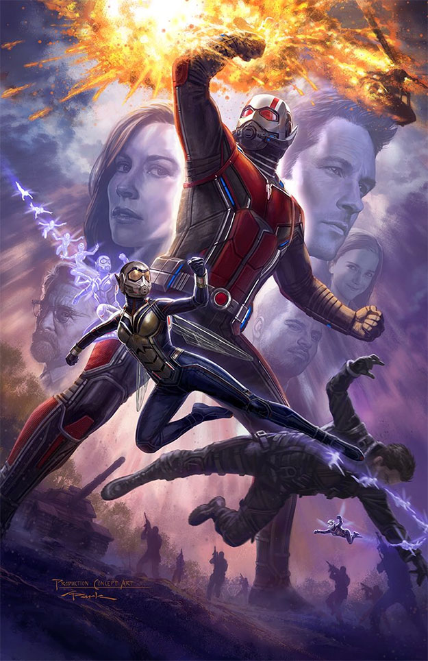 Genial concept art de Ant-Man and the Wasp