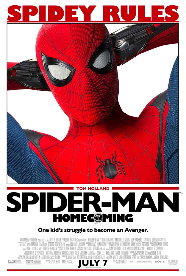 Simpático cartel de Spider-Man: Homecoming a lo Todo en un día