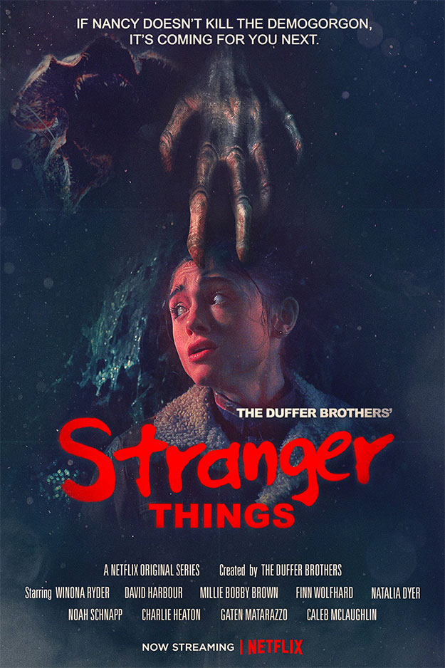 Genial cartel de la segunda temporada de "Stranger Things"