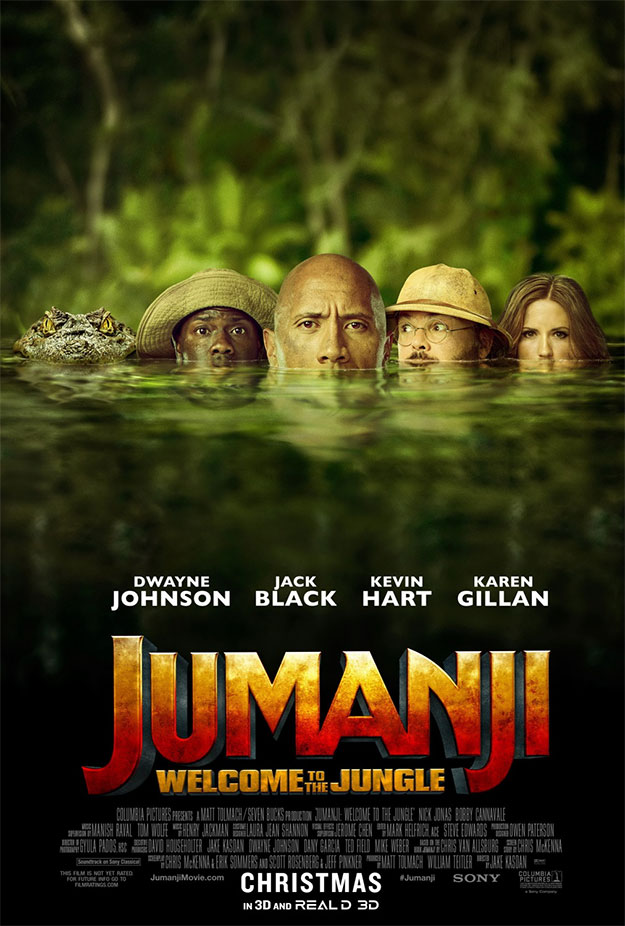 Otro cartel de Jumanji: bienvenidos a la jungla