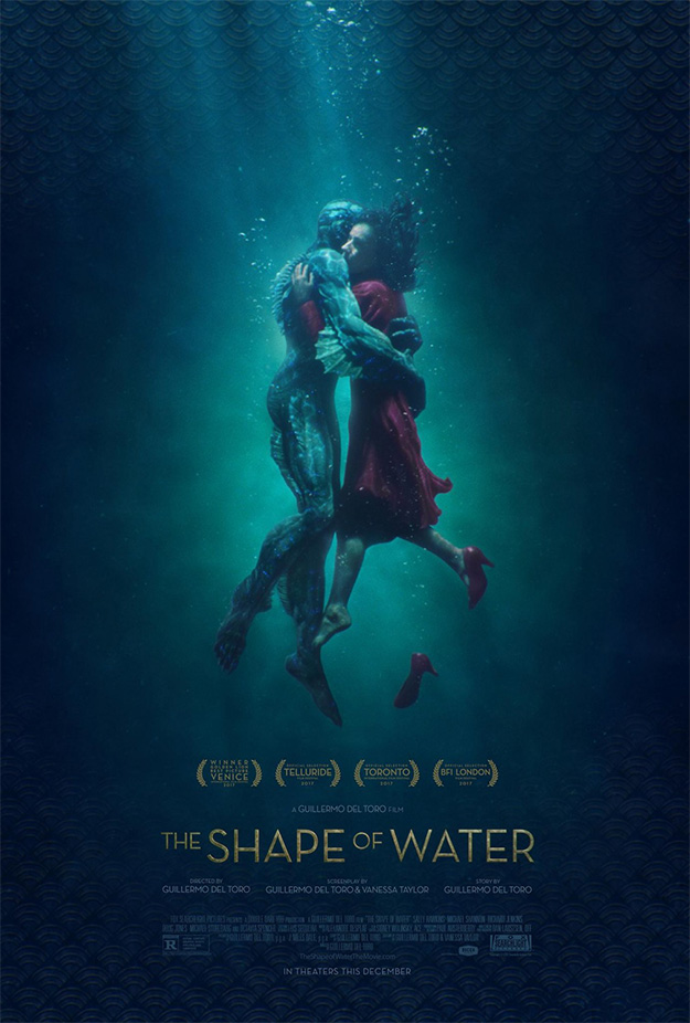 El nuevo cartel de La Forma del Agua de Guillermo del Toro