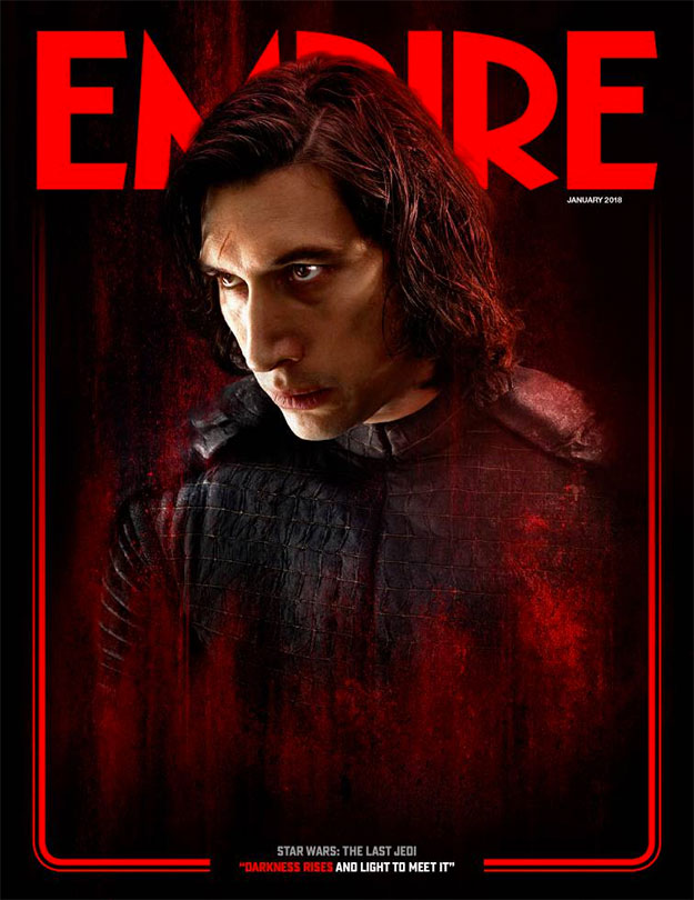 Cuatro portadas de Empire para Star Wars: Los Últimos Jedi