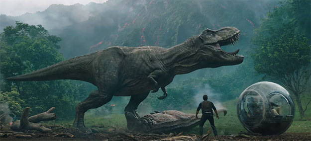 ¿Dominarán de nuevo la tierra los dinosaurios? Habrá que ver Jurassic World: Fallen Kingdom