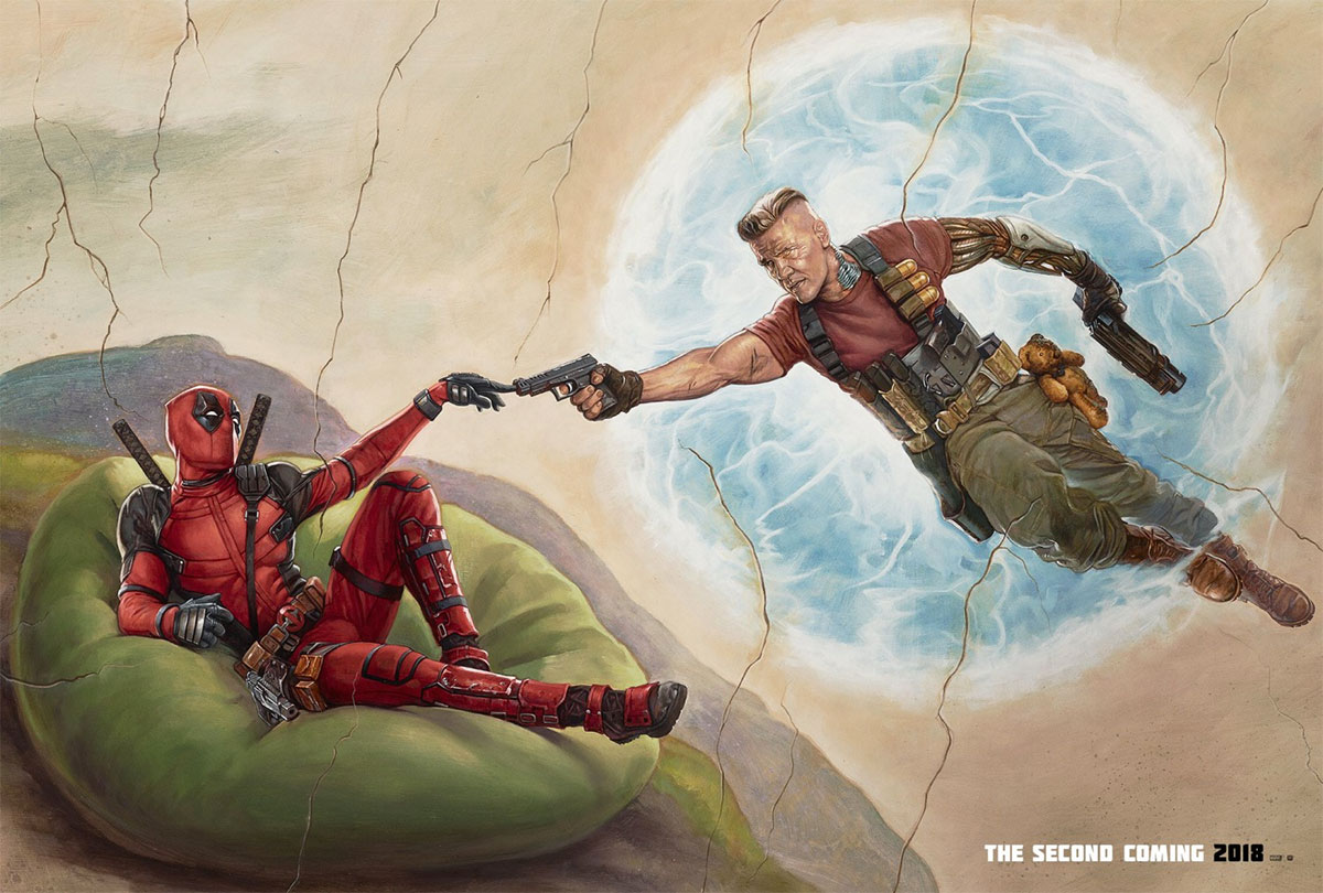 Genial nuevo cartel de Deadpool 2... por ahora