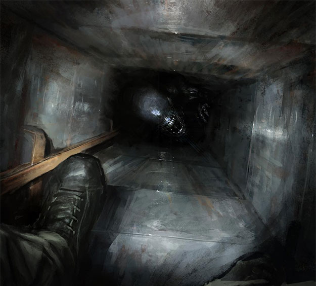 Un nuevo concept art de la fallecida Alien: Xenomorph