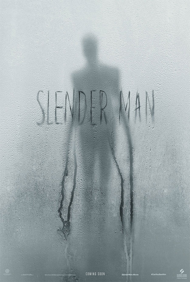 Primer cartel de Slender Man, curioso