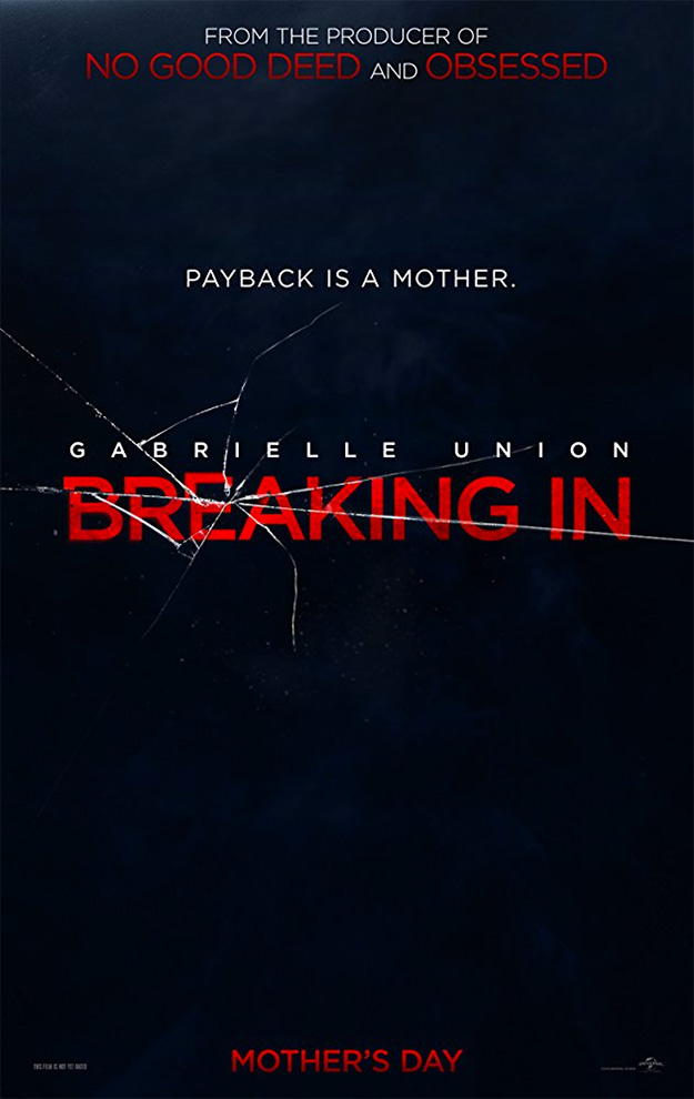 El primer cartel de Breaking In, para el Día de la Madre