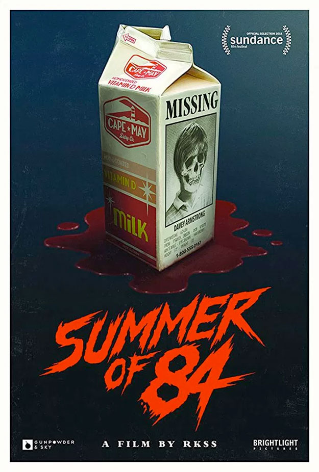 Otro muy molón cartel de Summer of 84