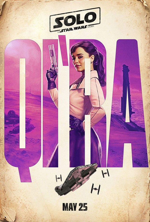 Emilia Clarke es Qi'Ra