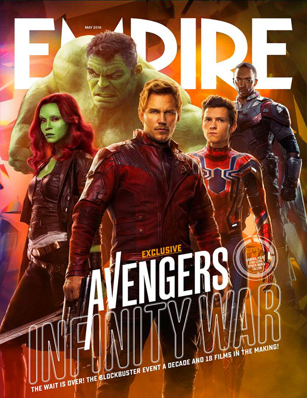 portada especial Empire para Vengadores: Infinity War