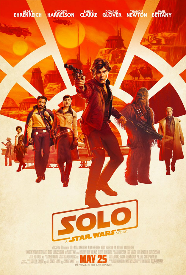 Probablemente uno de los carteles más molones de Han Solo: Una Historia de Star Wars
