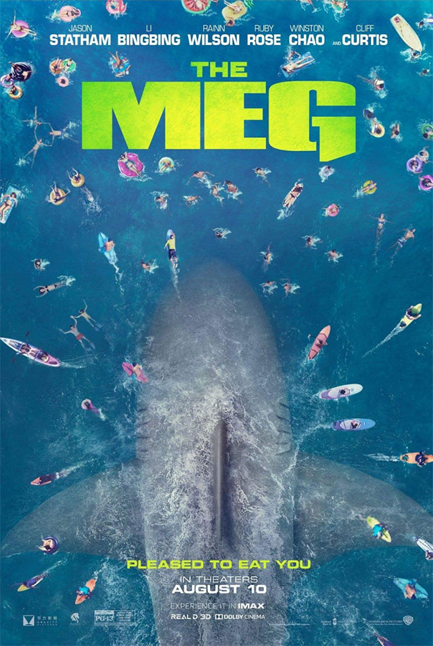 The Meg, una película de megatiburones en formato PG-13