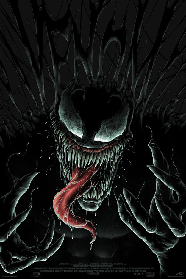 Cartel molón de Venom por Mondo. De lo mejor