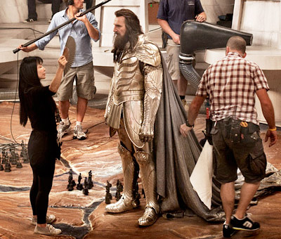 Liam Neeson como Zeus en Clash of the Titans
