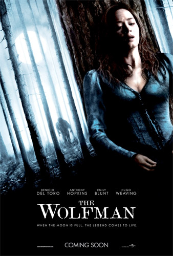 Otro póster más de The Wolfman