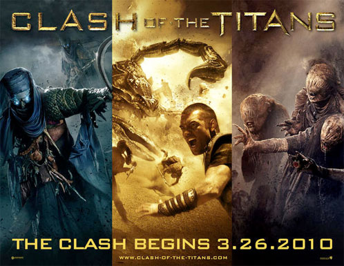 Tercer póster / banner oficial de Clash of the Titans