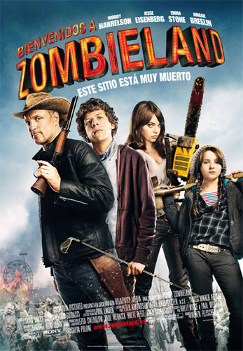 Cartel español de Bienvenidos a Zombieland