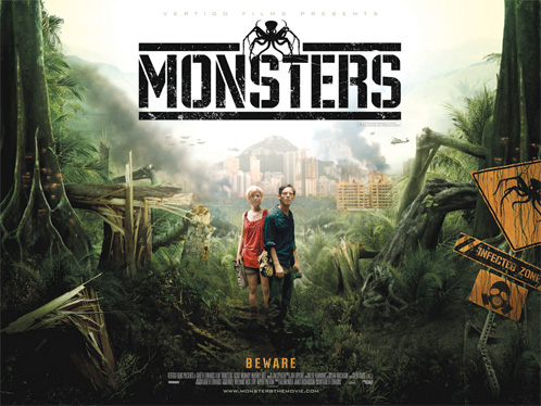 Nuevo cartel de Monsters de Gareth Edwards