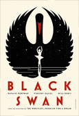 Cuatro primeros carteles de Black Swan de Darren Arofnosky