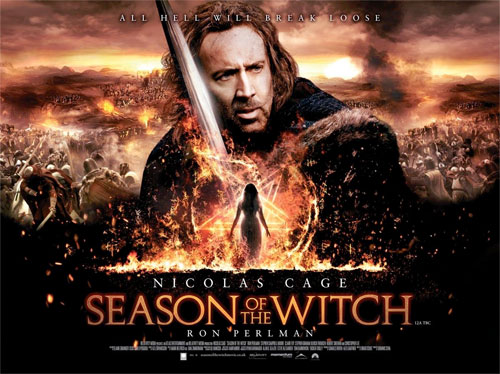 Nuevo cartel de Season of the Witch con Nicolas Cage
