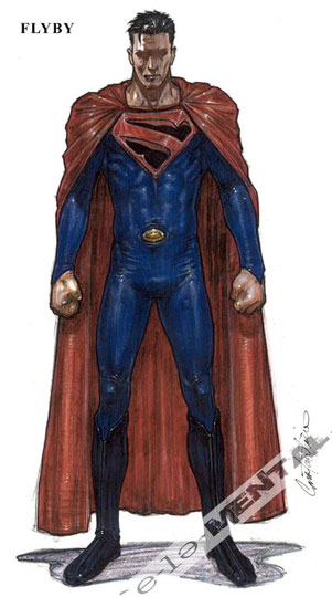 Concept Art del Superman que nunca fue obra de Steve Johnson y Edge FX