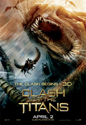 Nuevo cartel de Furia de Titanes en 3-D: Kraken