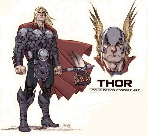 Supuesto arte conceptual de Thor