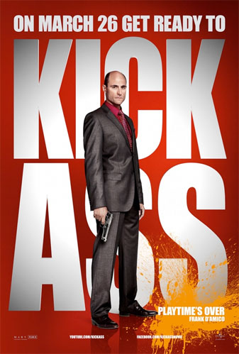 Nuevo póster de Kick-Ass con Frank D'Amico