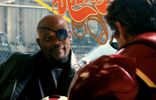 Nueva imagen de Iron Man 2. Encuentro entre Nick Fury y Tony Stark