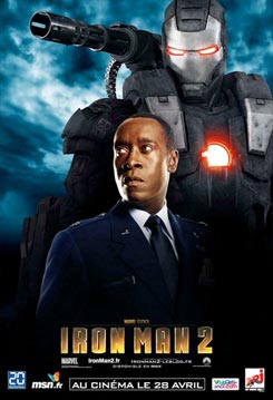 Nuevos carteles de Iron Man 2. War Machine