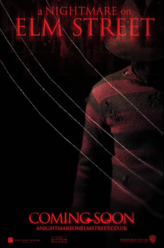 Nuevo cartel animado de Pesadilla en Elm Street (el origen)