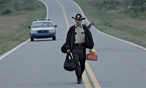 Primer vistazo a Rick Grimes (Andrew Lincoln) en "The Walking Dead"