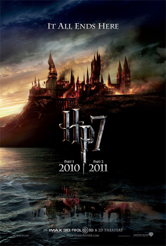 Teaser póster de Harry Potter y las reliquias de la muerte (1 y 2)