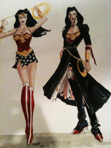 Concept Art de la Wonder Woman que iba a dirigir Joss Whedon