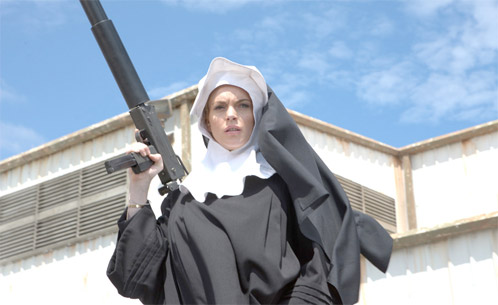 Lindsay Lohan como April Benz en Machete