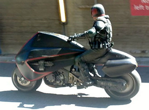 La moto del Juez Dredd