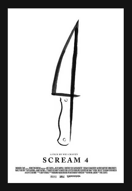 Un cartel más de Scream 4