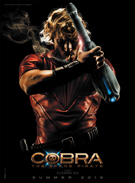 Primer molón cartel de Cobra: The Space Pirate de Alexandre Aja