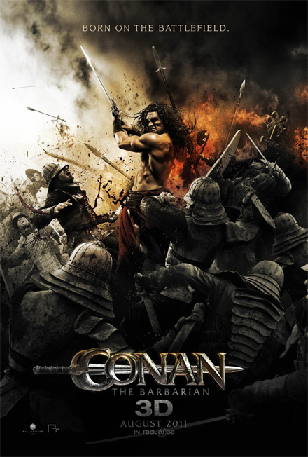 Magistral nuevo cartel de Conan el bárbaro