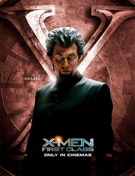 Póster de X-Men: primera generación dedicado a Azazel