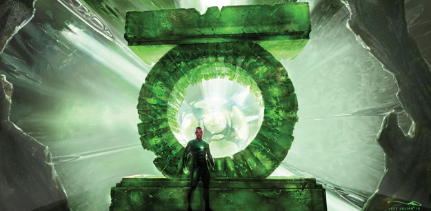 Fabuloso concept art de Green Lantern