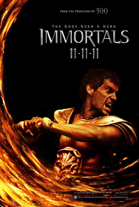 Nuevo cartel de Immortals de Tarsem Singh