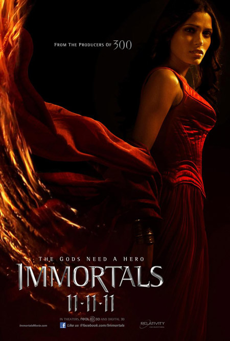 Nuevo cartel de Immortals de Tarsem Sighn